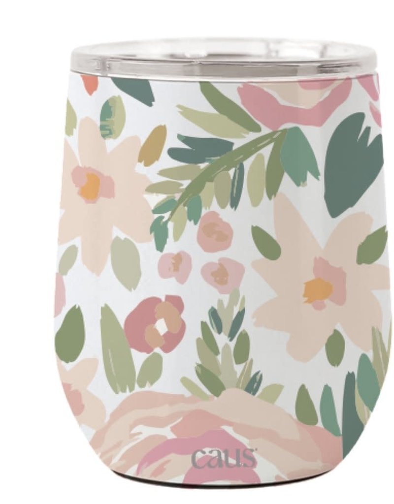 Caus- Stainless Drink Tumbler Coming Up Roses
