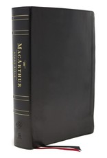 ESV, MacArthur Study Bible, 2nd Edition, Genuine leather, Black, Thumb Indexed