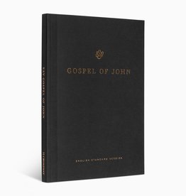 ESV Gospel Of John (Reader's Edition)-Black Softcover