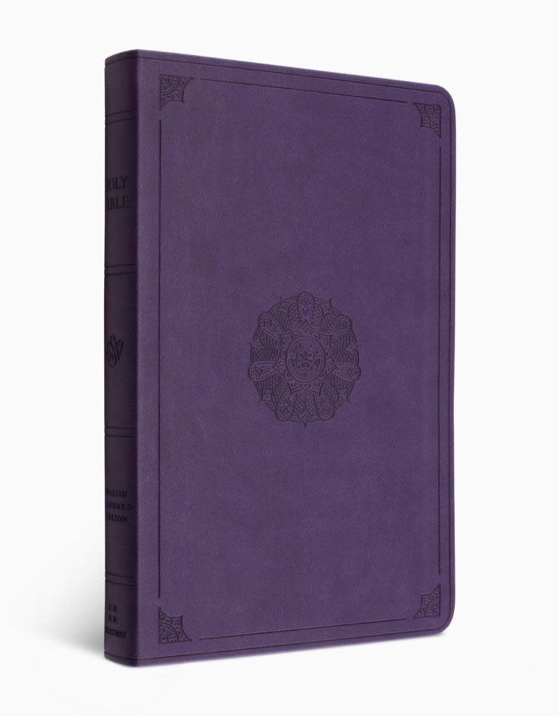 ESV Premium Gift Bible TruTone®, Lavender, Emblem Design