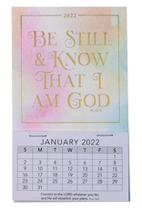 2022 Be Still Mini Magnetic Calendar - Psalm 46:10