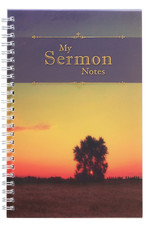 My Sermon Notes Wirebound Notebook with Tree