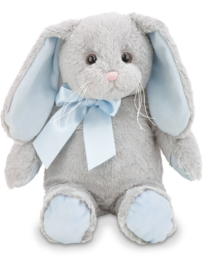 Lil Hopsy Gray Bunny with Blue Ears