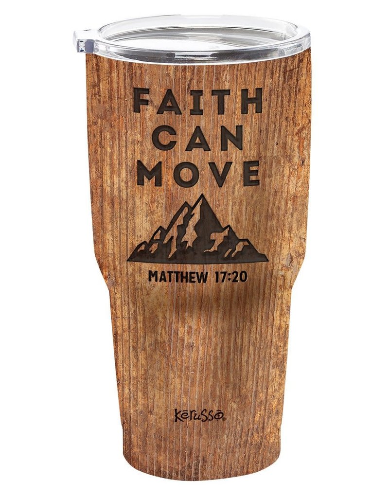 Faith Can Move 30 oz Stainless Steel Tumbler