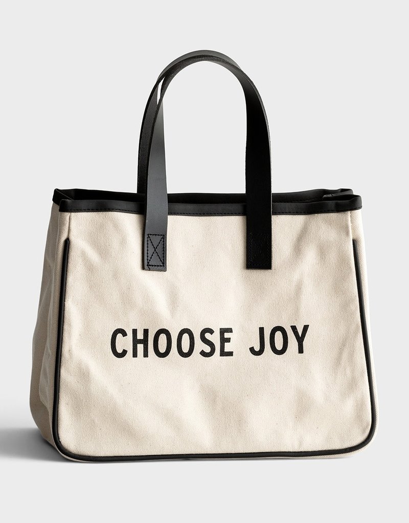 Choose Joy Mini Canvas Tote