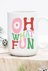 Oh What Fun, Retro 15 oz Mug