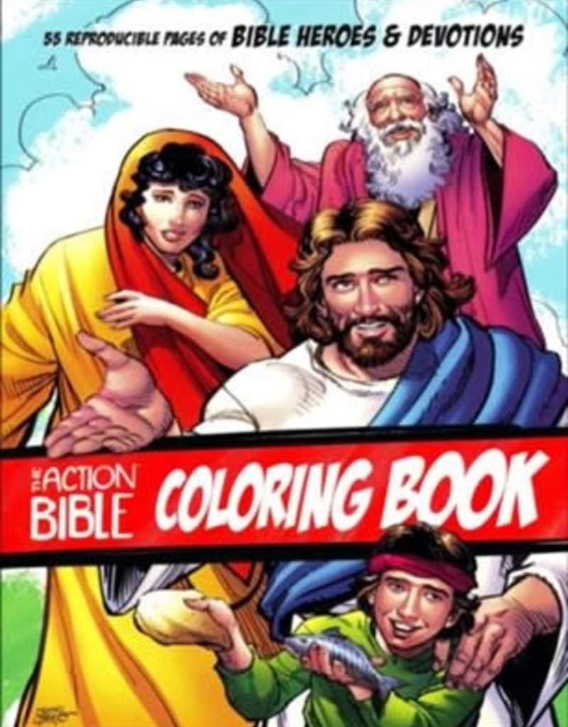 The Action Bible Coloring Book