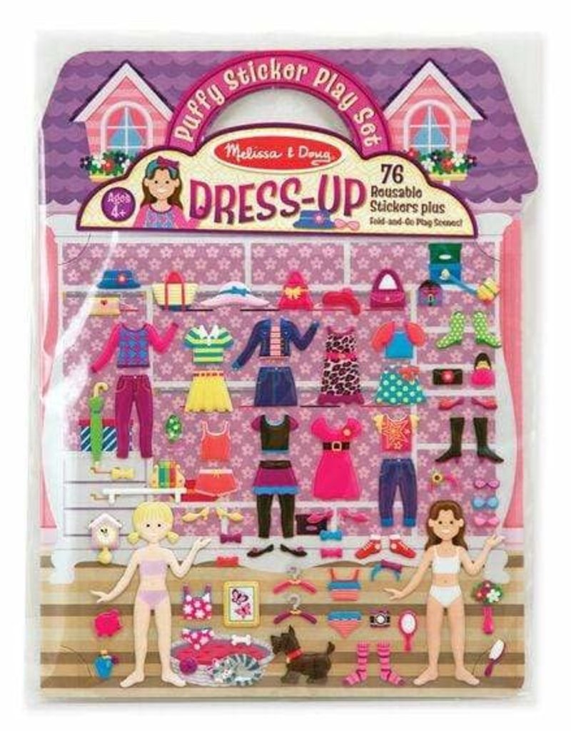 Melissa & Doug Puffy Sticker Play Set - Dress-Up