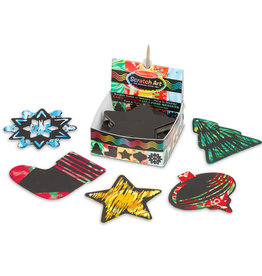 Scratch Art Holiday Mini Notes