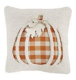 Recessed Pumpkin Hook Pillow