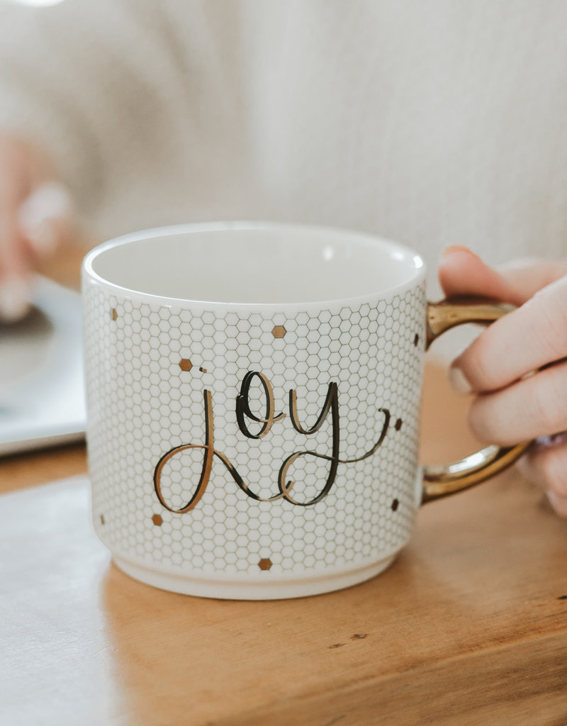 Joy Tile Coffee Mug - Prestonwood Bookstore