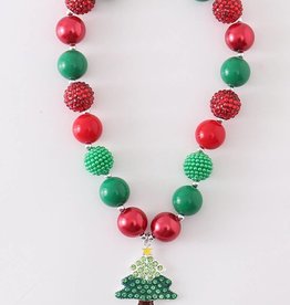 Chunky Girls Buble Necklace-Tree