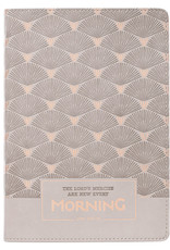 Every Morning Light Gray Faux Leather Classic Journal