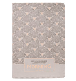 Every Morning Light Gray Faux Leather Classic Journal