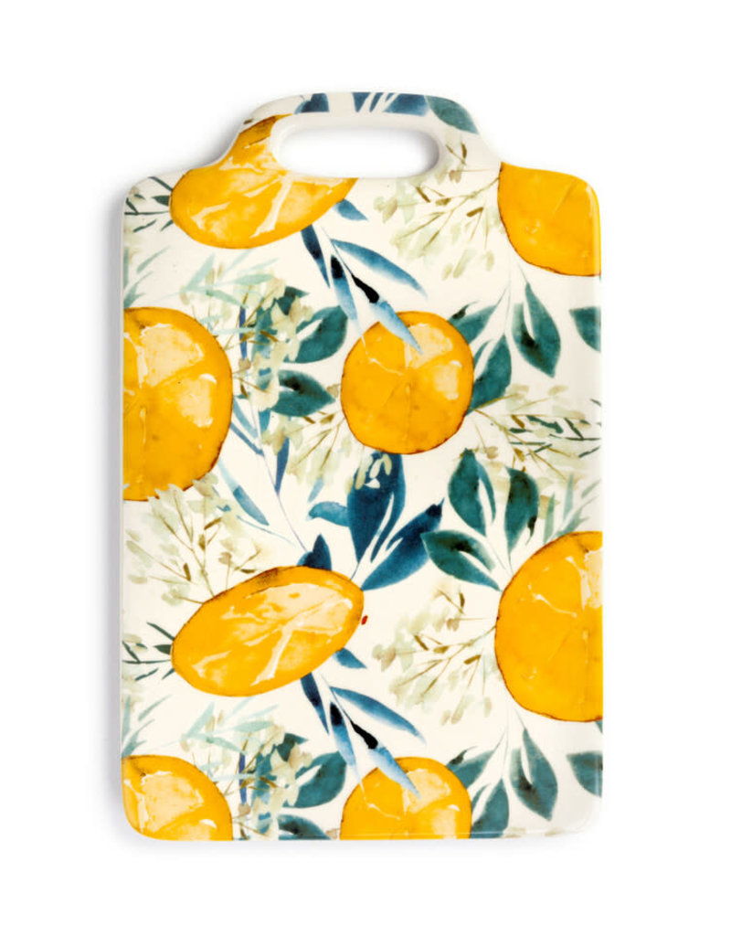 Lemon Print Cheese Board