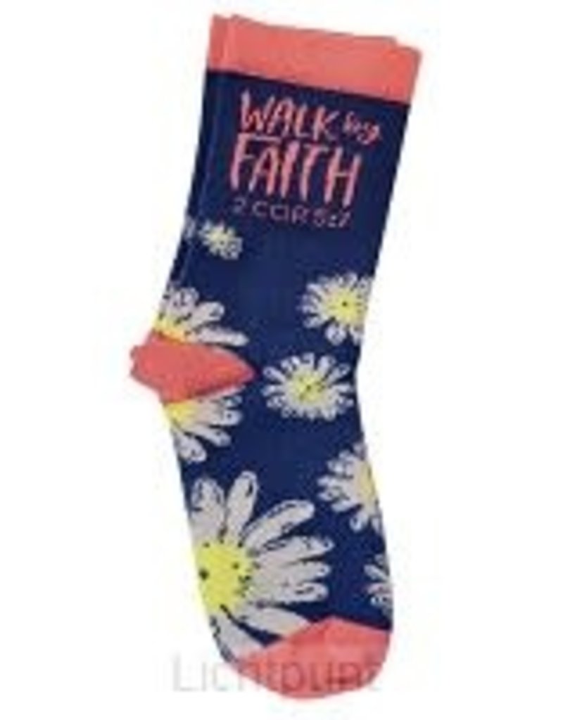 Bless My Sole Socks -Walk by Faith