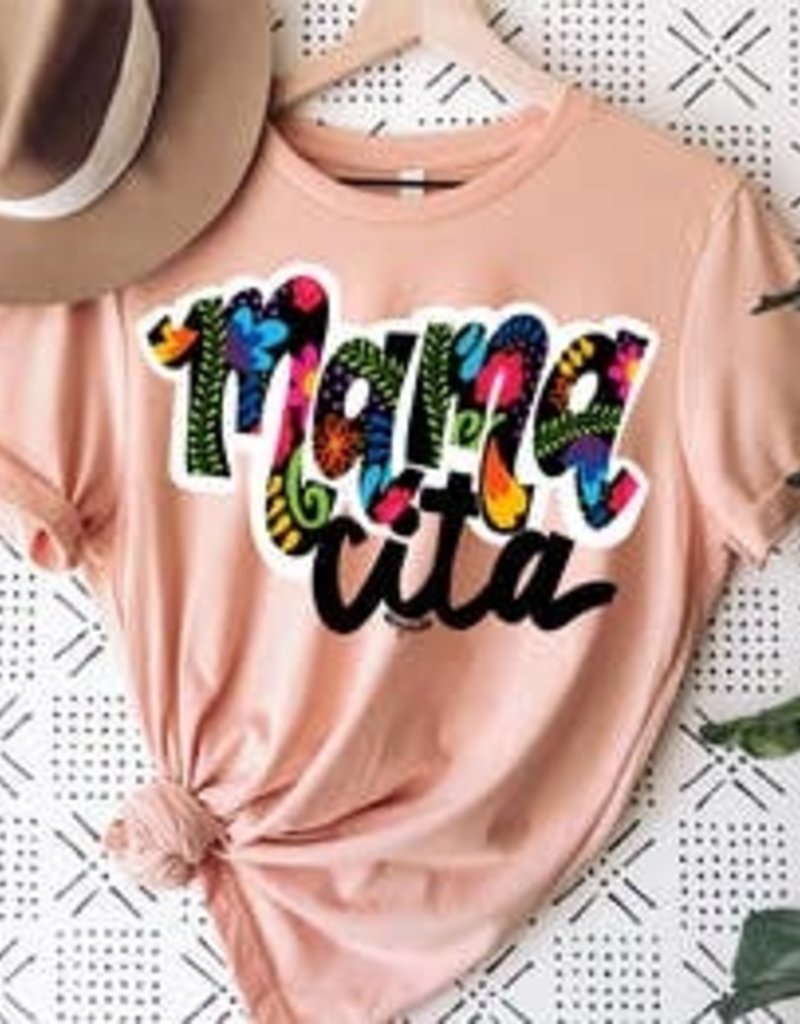 Mamacita Spring Peach T Shirt