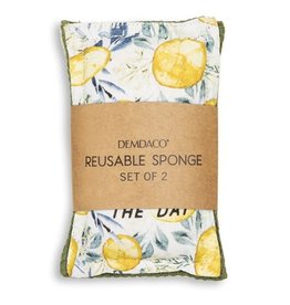 Lemons Kitchen Sponge - Set of 2