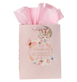 Abundantly Blessed Medium Gift Bag - Deuteronomy 7:13