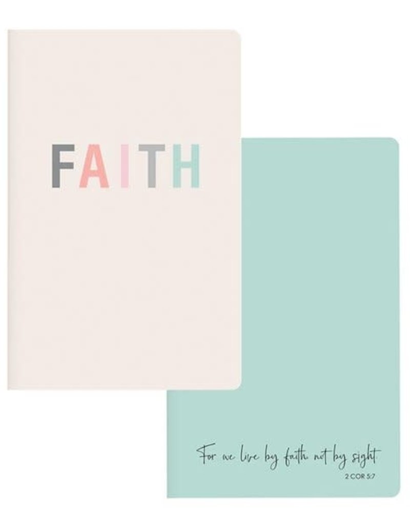 Notebook Set-Faith (Set Of 2)