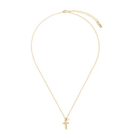 Wrapped in Prayer Cross Necklace