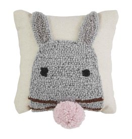 Bunny Face Mini Hook Pillow