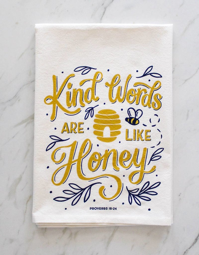 Kind Words Tea Towel