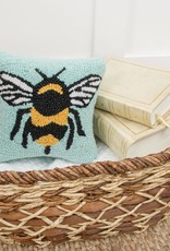Bumble Bee Hooked Pillow