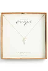 Dainty Cross Necklace - Silver