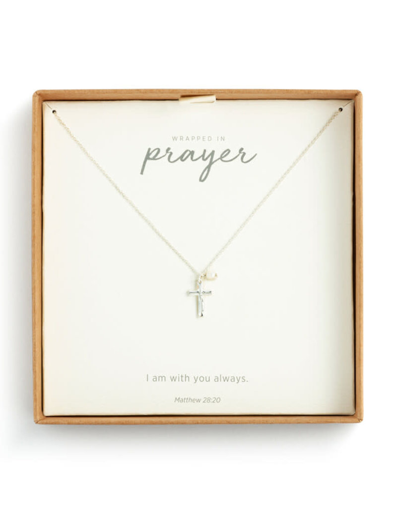 Dainty Cross Necklace - Silver