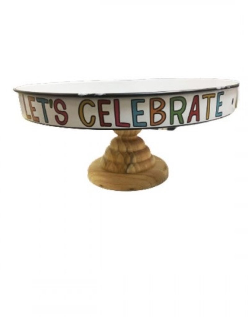 LET'S CELEBRATE CAKE STAND