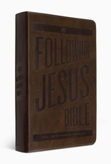 ESV Following Jesus Bible, Trutone, Brown