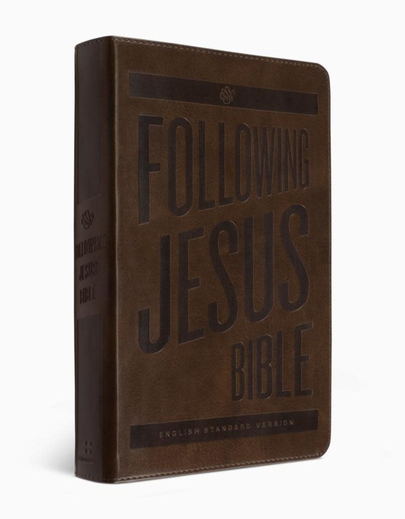 ESV Following Jesus Bible, Trutone, Brown