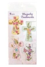 Cross Magnetic Bookmark Set of 4