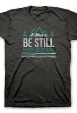 Be Still and Know That He is God Shirt, Gray, Large , Unisex