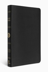 THINLINE BIBLE - Black Genuine Leather