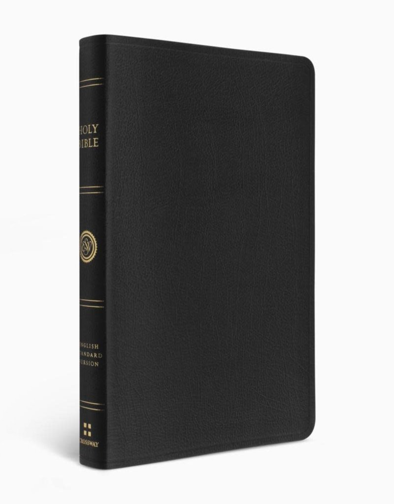 THINLINE BIBLE - Black Genuine Leather