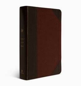 ESV Student Study Bible-Brown/Cordovan Portfolio Design TruTone