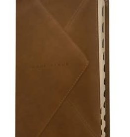 NLT Thinline Reference Bible, Filament Enabled New Living Translation , Tyndale LeatherLike, Indexed, Messenger Brown, Red Letter