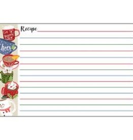 Holiday Recipe Cards - Christmas Mugs