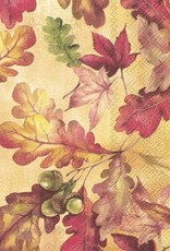 16 Guest Napkins - Bright Autumn