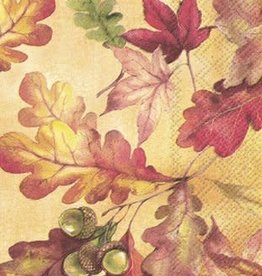 16 Guest Napkins - Bright Autumn