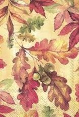 20 Lunch Napkins - Bright Autumn