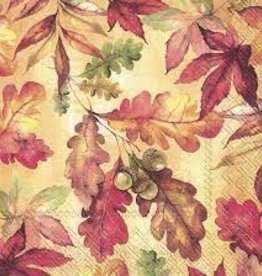 20 Lunch Napkins - Bright Autumn