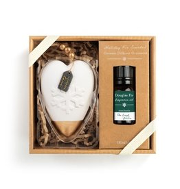 Heart Essential Oil Ornament Set