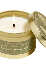 Fresh Cut Balsam & Pine In Gold Candle Tin 5oz