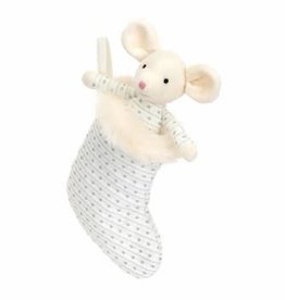 Jellycat Shimmer Stocking Mouse