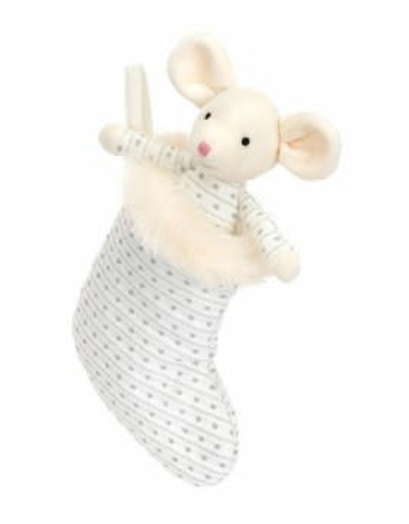 Jellycat Shimmer Stocking Mouse