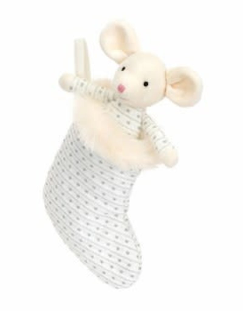 Jellycat Shimmer Stocking Mouse