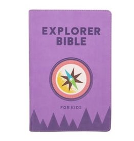 CSB Explorer Bible for Kids, Compass, lavender